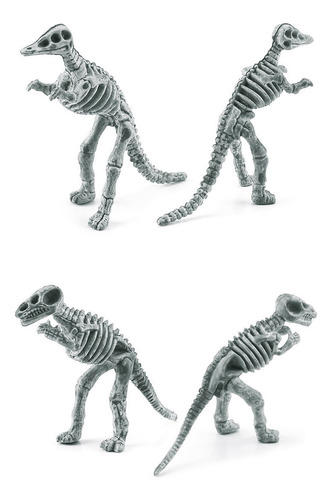 G 12 Sets Of Colorful Simulation Dinosaur Fossils Suit 4003