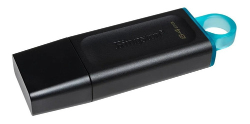 Imagen 3 de 6 de Pendrive 64gb Kingston Exodia Dtx Usb 3.2 Dtx/64 Negro !!