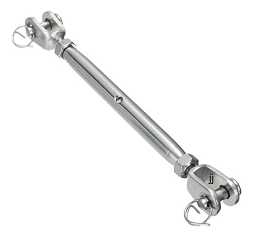 Kit 40 Un. Esticador Tubular Terminal 1/2 M12 240kg Inox