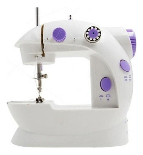 Mini Máquina De Costura Para Bordado Com Linha Dupla E