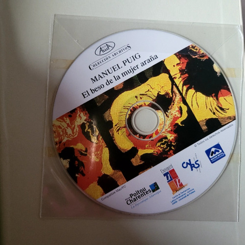 Imagen 9 de 10 de El Beso De La Mujer Araña Manuel Puig Ed Critica Fce Con Cd
