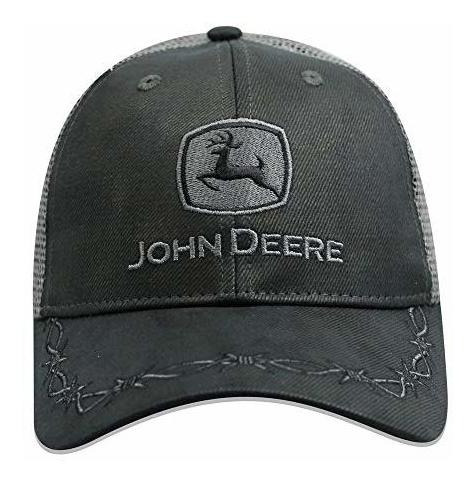 John Deere Gorra Snapback Color Carbón Con Respaldo De Mall John Deere Gorra Snapback Color Carbón Con Respaldo De Mall