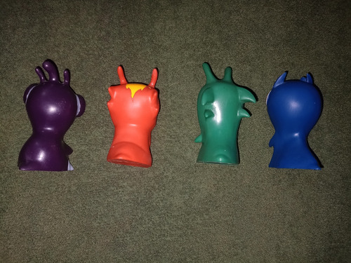 4 Muñequitos Juguete Bajoterra Slugterra (de Uso) (Usado)