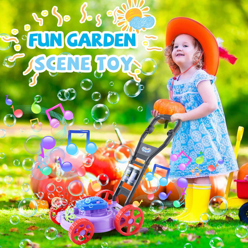 Cortacésped De Burbujas Musical Para Niños Pequeños