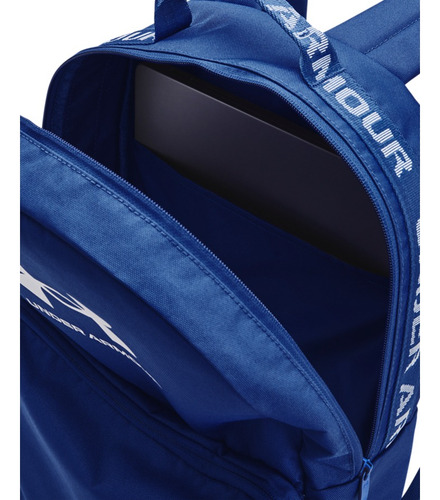 Mochila Under Armour Loudon Backpack Color Azul Diseño de la tela Lisa