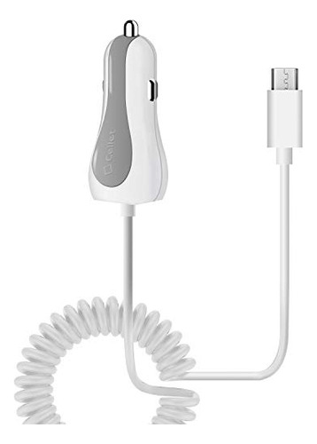 Cargador De Coche Cellet 2.4a Usb Dual Para LG Aristo 2+