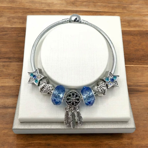 Pulseira De Berloques Filtro Dos Sonhos Estrelas (completa)