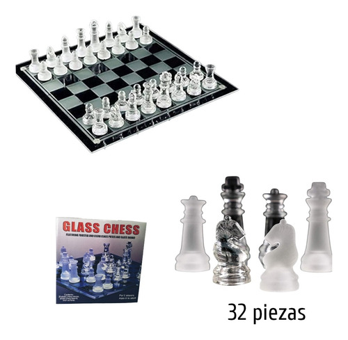 Juego De Ajedrez De Cristal