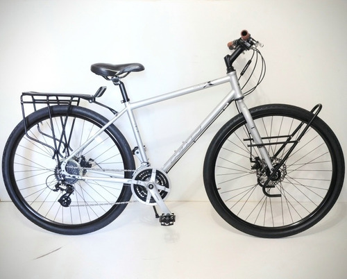 Bicicleta Khs Híbrida Cicloturismo Urbana 24v Disco Cromoly