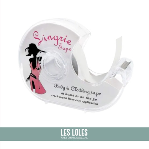 Imagen 6 de 10 de Les Loles Full Pack Corpiño Tape Adhe. + Bi Faz + Pezoneras
