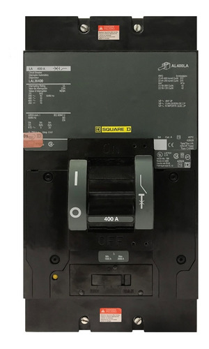 Interruptor Termomagnetico 400 A Square D Lal36400 400amp