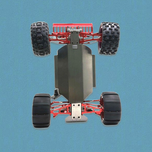 Rc Coche Chasis Armaduras Chasis Guardia Acero Inoxidable Rc
