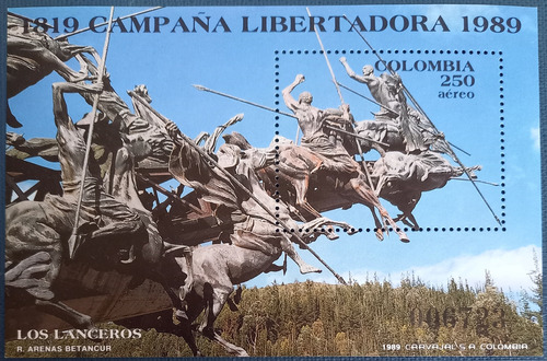 Hoja Filatelica De La Campaña Libertadora