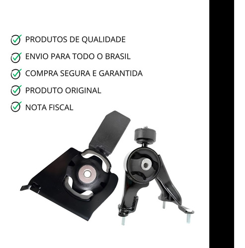 Calço Coxim Câmbio Frontal Corolla 1.8 2009/2012 Automático