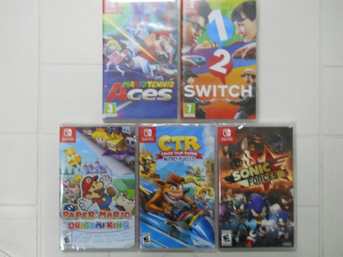 Juegos Físicos Para Nintendo Switch Nuevos Sellados