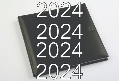 Agenda Citanova 2022 Piscis Imitacion Cuero Papel Negra