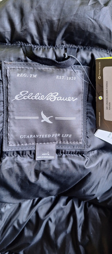 Campera Parka Eddie Bauer - L - Pluma Natural