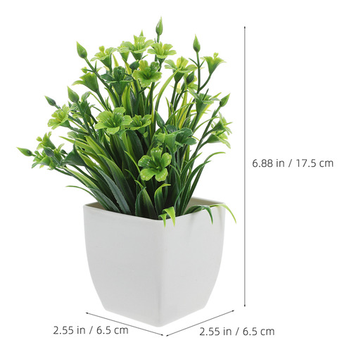 Árbol Bonsái Falso Realista, 2 Unidades, Para Decoración De