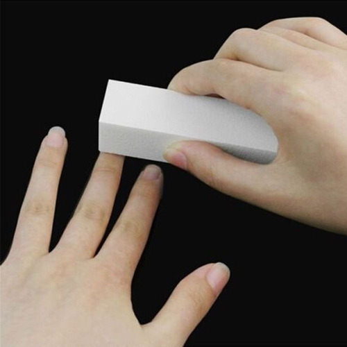 Bloque Pulidor De Uñas, Pulidor De Uñas, Manicura Blanca