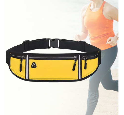 Riñonera Para Correr, Bolsa De Almacenamiento Para Amarillo