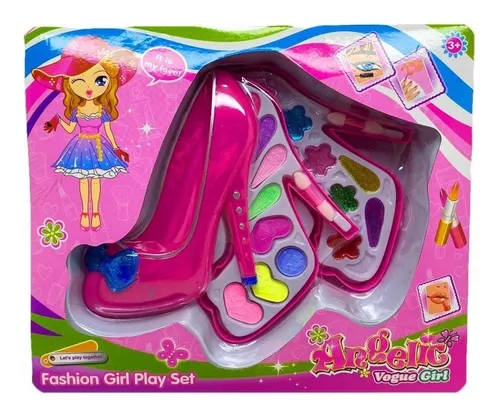 Kit Maquiagem para Boneca Fashion Girl