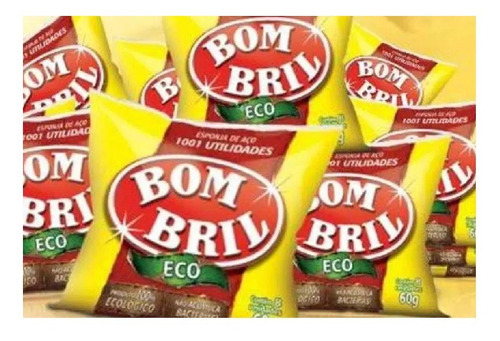 Esponja Bom Bril La de Aco Bombril de aço pacote x 224