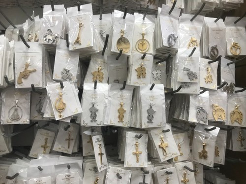Pingente Aço Inox Dourado Kit 15 Un Atacado