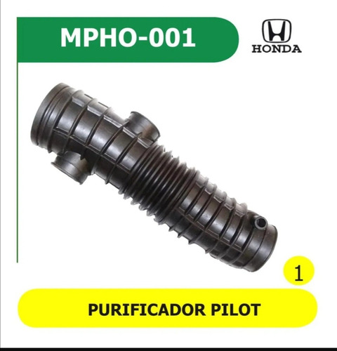 Ducto Purificador Filtro De Aire Honda Pilot 3.5l