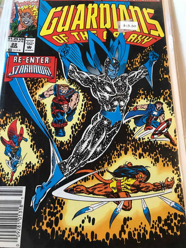 Comic Guardians Of The Galaxy #22 Mar 1992.