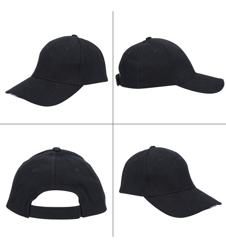 Mo Led Ligero De Algodón Ajustable Gorra De Béisbol Faro
