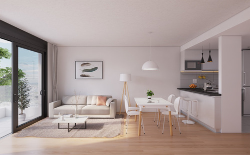 Imagen 3 de 7 de Apto De 1 Dormitorio En Pozo A La Venta En Malvín