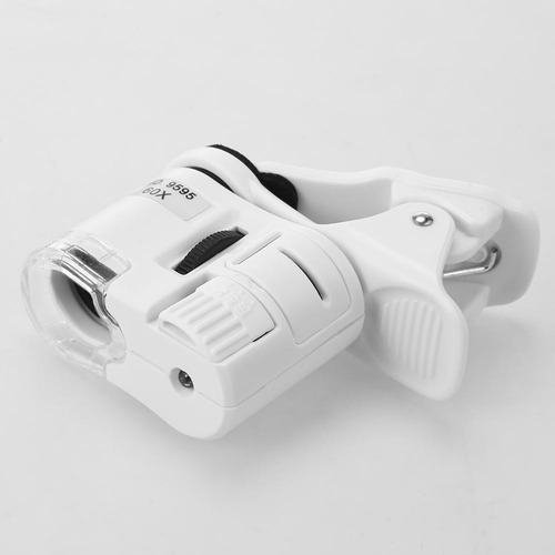 Cámara Universal Con Zoom De 60x Con Luz Led Abs Phone Pock-