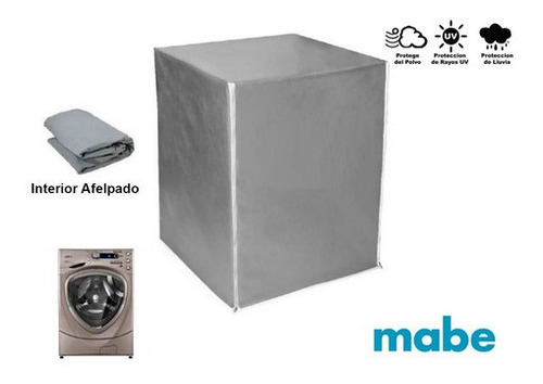 Funda De Lavadora Impermeable Carga Frontal Mabe