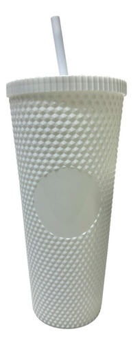 Vaso Económico Con Popote Texturizado Diferentes Colores