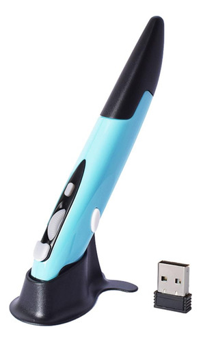 2.4g Usb Inalámbrico Óptico Ratón En Apariencia De Azul