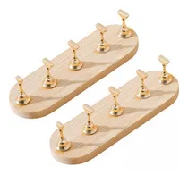 Comprar 2 Juego De 2 Soportes Para Puntas De Uñas, Soportes Oval