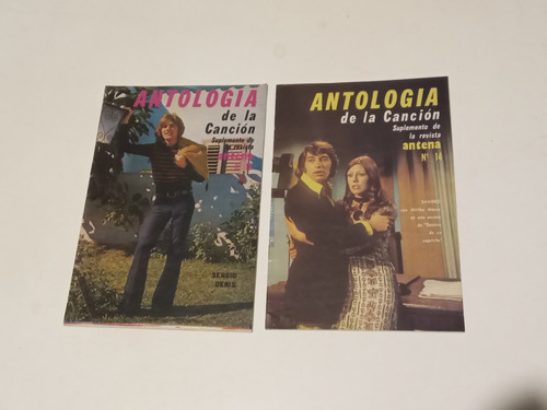 3 Revistas Antologia De La Cancion A Eleccion . N° 16 Al 23