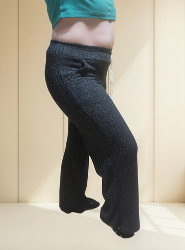 Pantalòn Palazzo De Lanilla Morley Con Bolsillos