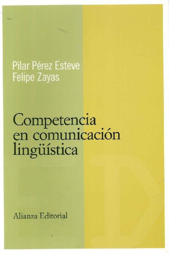 Libro Competencia En Comunicación Lingüística De Pilar Perez