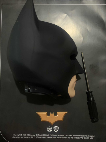 Cabeza Batman De Planeta Angostini Fascículos 1 Al 3. (Usado)