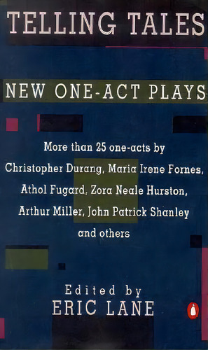 Telling Tales: New One-act Plays, De Eric Lane. Editorial Penguin Books Ltd, Tapa Blanda En Inglés
