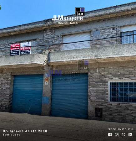 Imagen 2 de 26 de Galpon 500 M2 + 2 Deptos 4 Ambientes