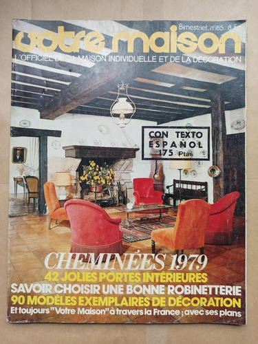 Lote 4 Revistas Votre Maison - Decoración Francia Años 70 (Usado)