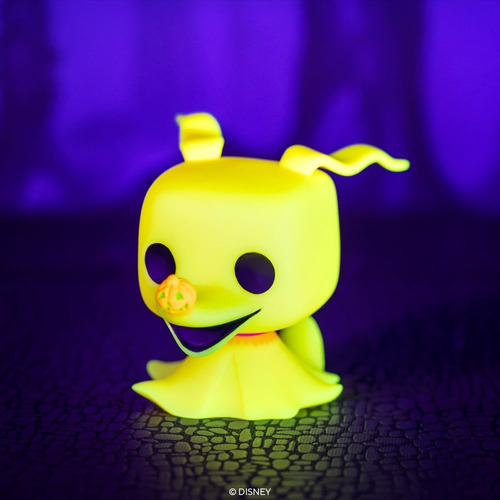 Funko Zero Blacklight 71 Extraño Mundo Jack Nightmare Before