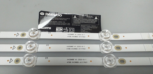 Kit De Leds Para Pantalla Daewoo Modelo Daw43fsf (Usado)