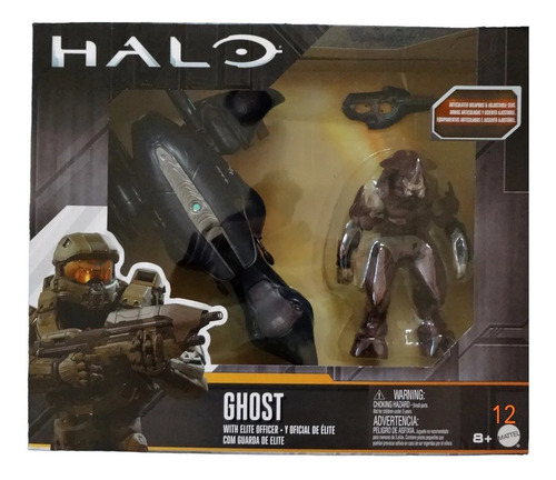 Halo Ghost With Elite Officer Mattel Collector Series 2016 (Usado)