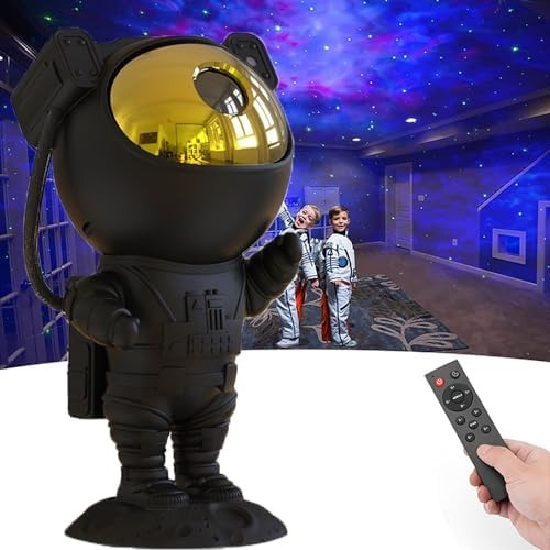 Lampara Proyector Astronauta Led 5w Cielo Estrellas Galaxia