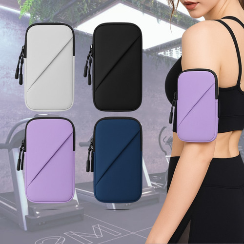 Capinha Braçadeira Suporte Porta Celular Braço Corrida Bike Academia Prova De Água Resistente Com Regulagem Premium