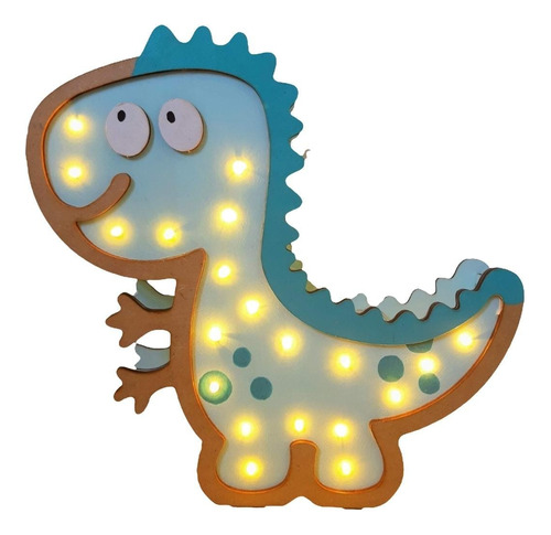 Lámpara Infantil Led/ Lámpara Dino/ Velador/ Dinosaurio