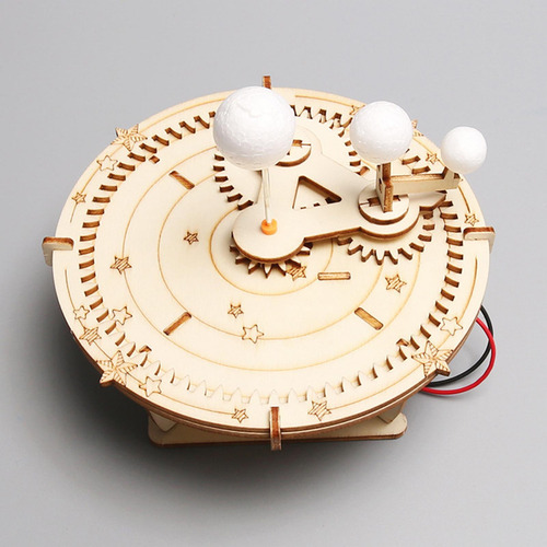 Modelo De Eléctrico, Modelo Orbital Del Sol, La Tierra Y ,